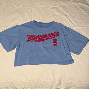 Cropped Minnesota Twins T-Shirt